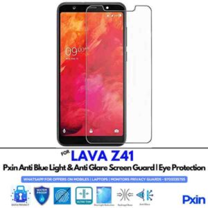 LAVAZ41 Mobile Anti Bluelight and Anti glare Screen Guard