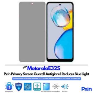 MotorolaE32S Mobile Privacy Screen Guard