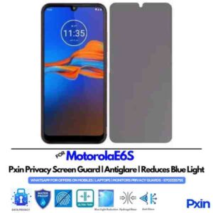 MotorolaE6S Mobile Privacy Screen Guard