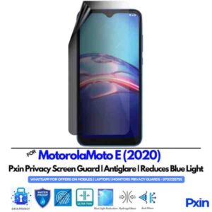 MotorolaMotoE2020 Mobile Privacy Screen Guard