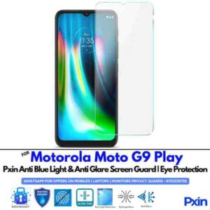 MotorolaMotoG9Play Mobile Anti Bluelight and Anti glare Screen Guard