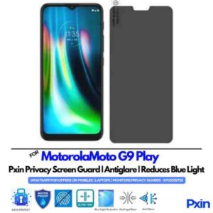 MotorolaMotoG9Play Mobile Privacy Screen Guard
