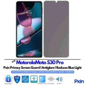 MotorolaMotoS30Pro Mobile Privacy Screen Guard