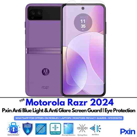 MotorolaRazr2024 Mobile Anti Bluelight and Anti glare Screen Guard MotorolaRazr2024 Mobile Anti Bluelight and Anti glare Screen Guard