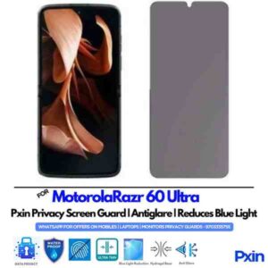 MotorolaRazr60Ultra Mobile Privacy Screen Guard