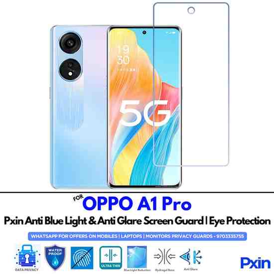 Anti Blue Light and Anti Glare Screen Guard for OPPO A1 Pro Mobile Anti Blue Light and Anti Glare Screen Guard for OPPO A1 Pro Mobile