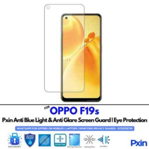 OPPOF19s Mobile Anti Bluelight and Anti glare Screen Guard