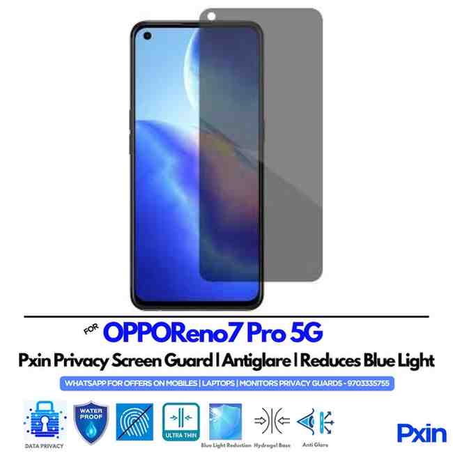 OPPOReno7Pro5G Privacy Screen Guard OPPOReno7Pro5G Privacy Screen Guard