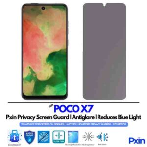POCO X7 Mobile Privacy Screen Guard