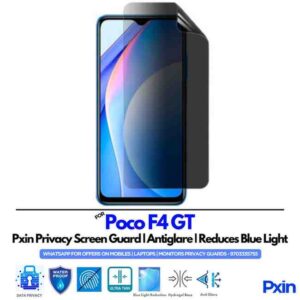 Poco F4 GT Mobile Privacy Screen Guard