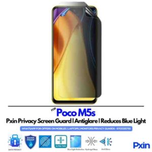 Poco M5s Mobile Privacy Screen Guard