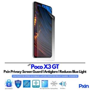 Poco X3 GT Mobile Privacy Screen Guard