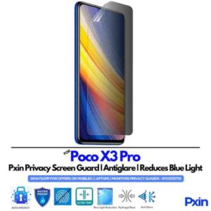 Poco X3 Pro Mobile Privacy Screen Guard