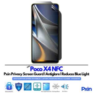 Poco X4 NFC Mobile Privacy Screen Guard