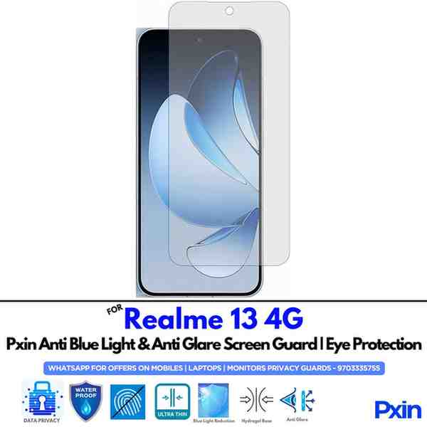 Realme134G Mobile Anti Bluelight and Anti glare Screen Guard Realme134G Mobile Anti Bluelight and Anti glare Screen Guard