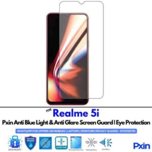 Realme5i Mobile Anti Bluelight and Anti glare Screen Guard