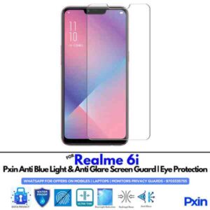 Realme6i Mobile Anti Bluelight and Anti glare Screen Guard