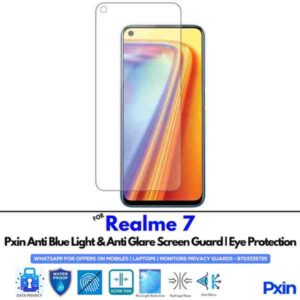 Realme7 Mobile Anti Bluelight and Anti glare Screen Guard