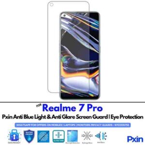 Realme7Pro Mobile Anti Bluelight and Anti glare Screen Guard