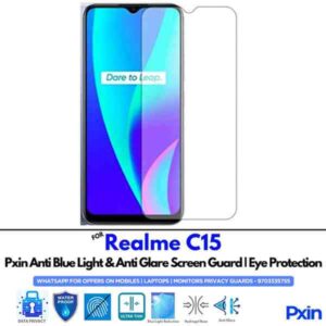 RealmeC15 Mobile Anti Bluelight and Anti glare Screen Guard