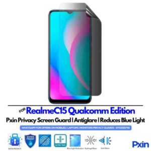 RealmeC15QualcommEdition Mobile Privacy Screen Guard