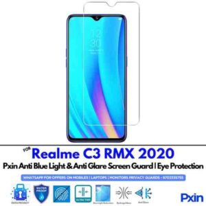 RealmeC3RMX2020 Mobile Anti Bluelight and Anti glare Screen Guard