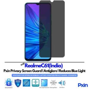 RealmeC61India Mobile Privacy Screen Guard