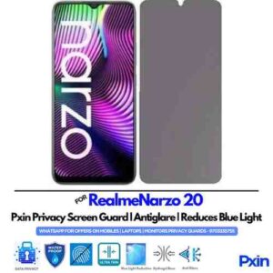 RealmeNarzo20 Mobile Privacy Screen Guard