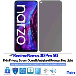 RealmeNarzo30Pro5G Mobile Privacy Screen Guard