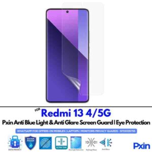 Redmi134/5G Mobile Anti Bluelight and Anti glare Screen Guard