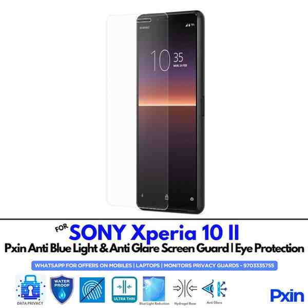 SONYXperia10II Mobile Anti Bluelight and Anti glare Screen Guard SONY Xperia 10 II Mobile Anti Bluelight and Anti glare Screen Guard