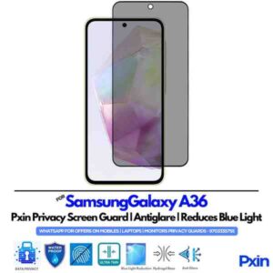 SamsungGalaxyA36 Privacy Screen Guard