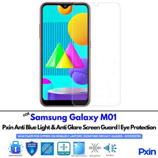 SamsungGalaxyM01 Mobile Anti Bluelight and Anti glare Screen Guard SamsungGalaxyM01 Mobile Anti Bluelight and Anti glare Screen Guard