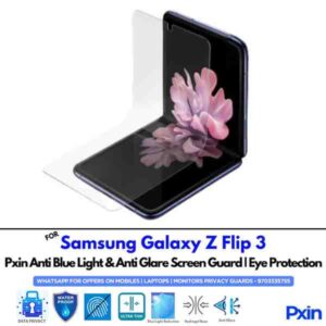 SamsungGalaxyZFlip3 Mobile Anti Bluelight and Anti glare Screen Guard