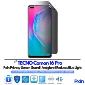TECNOCamon16Pro Mobile Privacy Screen Guard