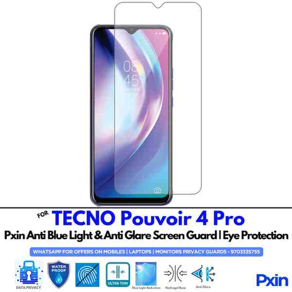 TECNOPouvoir4Pro Mobile Anti Bluelight and Anti glare Screen Guard TECNOPouvoir4Pro Mobile Anti Bluelight and Anti glare Screen Guard