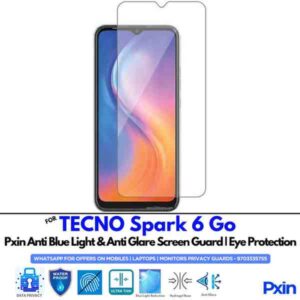 TECNOSpark6Go Mobile Anti Bluelight and Anti glare Screen Guard