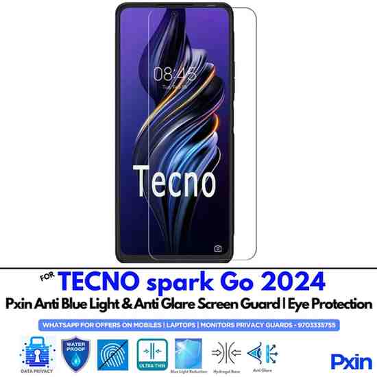 TECNOsparkGo2024 Mobile Anti Bluelight and Anti glare Screen Guard TECNOsparkGo2024 Mobile Anti Bluelight and Anti glare Screen Guard