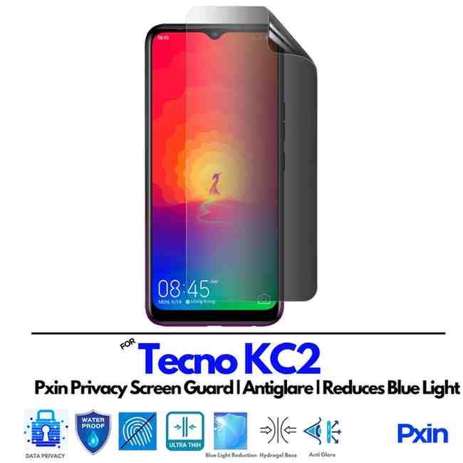 Tecno KC2 Mobile Privacy Screen Guard Tecno KC2 Mobile Privacy Screen Guard