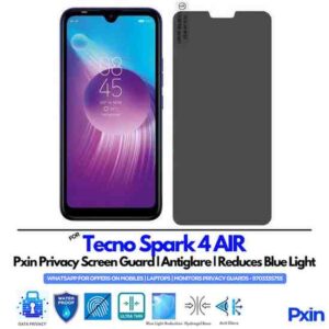 Tecno Spark 4 AIR Mobile Privacy Screen Guard