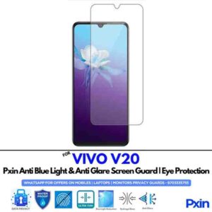 VIVOV20 Mobile Anti Bluelight and Anti glare Screen Guard