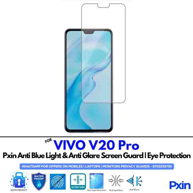 VIVOV20Pro Mobile Anti Bluelight and Anti glare Screen Guard VIVOV20Pro Mobile Anti Bluelight and Anti glare Screen Guard