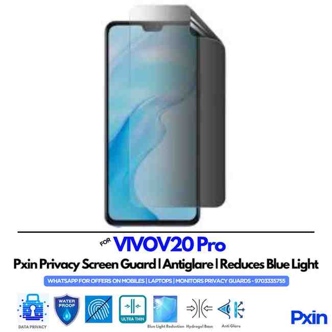 VIVOV20Pro Privacy Screen Guard VIVOV20Pro Privacy Screen Guard