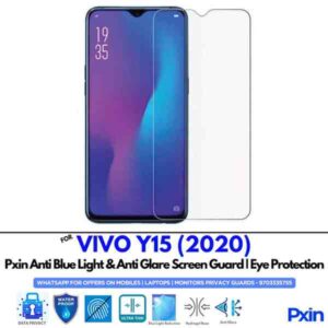 VIVOY15 Mobile Anti Bluelight and Anti glare Screen Guard