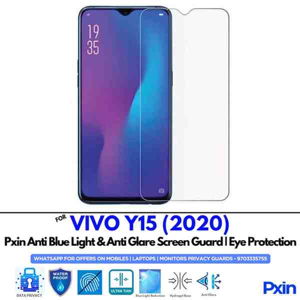 VIVOY15 Mobile Anti Bluelight and Anti glare Screen Guard VIVOY15 Mobile Anti Bluelight and Anti glare Screen Guard