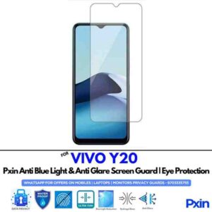 VIVOY20 Mobile Anti Bluelight and Anti glare Screen Guard