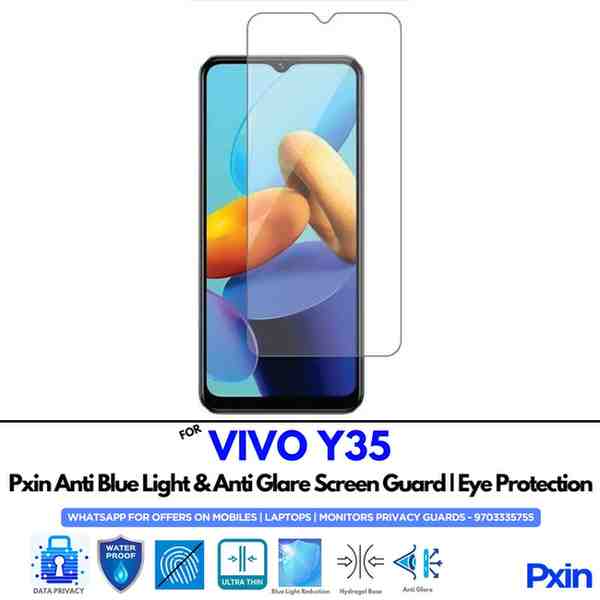 VIVOY35 Mobile Anti Bluelight and Anti glare Screen Guard VIVOY35 Mobile Anti Bluelight and Anti glare Screen Guard
