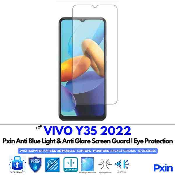 VIVOY352022 Mobile Anti Bluelight and Anti glare Screen Guard VIVOY352022 Mobile Anti Bluelight and Anti glare Screen Guard