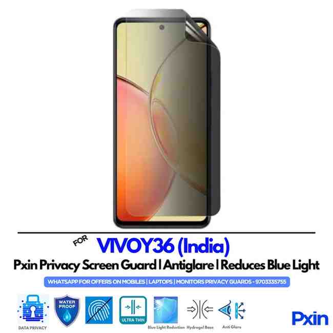VIVOY36India Privacy Screen Guard VIVOY36India Privacy Screen Guard