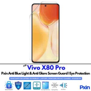 Anti Blue Light and Anti Glare Screen Guard for Vivo X80 Pro Mobile